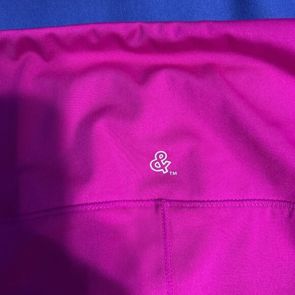Love and Sports Athletic Leggings XL Yoga Pants Pink 16-18 - Picture 10 of 10